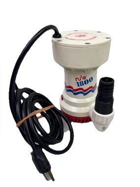 VTG Rule 1800 GPH A53D Non Automatic 110Volt AC 100Watts Water Pump Submersible